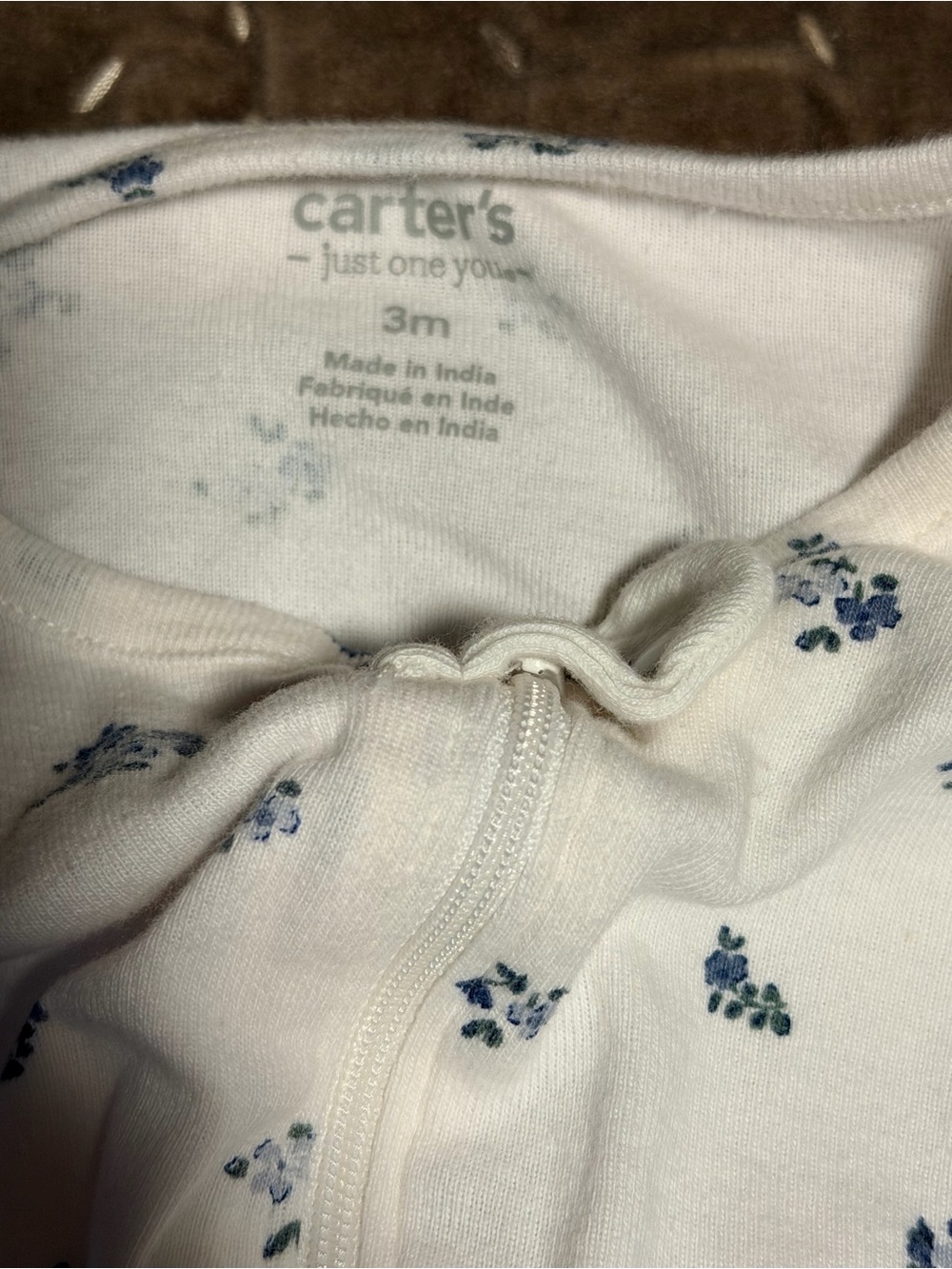 Baby Girl Footed Pajamas Carter’s and Pekkle Clothing Bundle - Picture 5 of 9